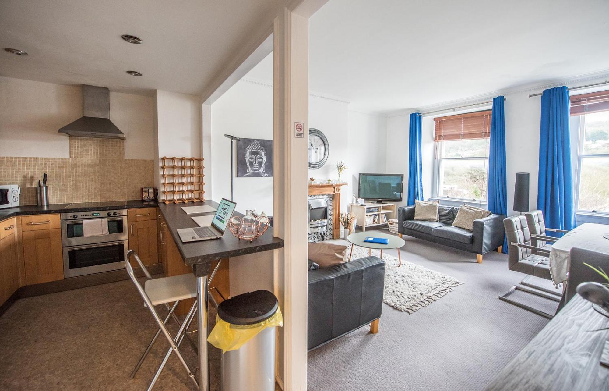 Grosvenor Pad - Lovely 2-Bed Flat - Free On Street Parking บาธ ภายนอก รูปภาพ